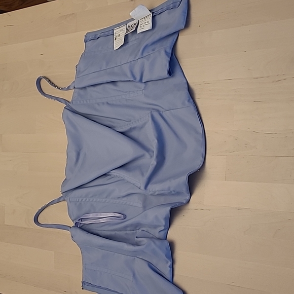 EUC MORI LEE Light Periwinkle Blue Beaded 3 Piece Skirt Set - Picture 13 of 17